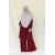 Luna Blouse - Maroon